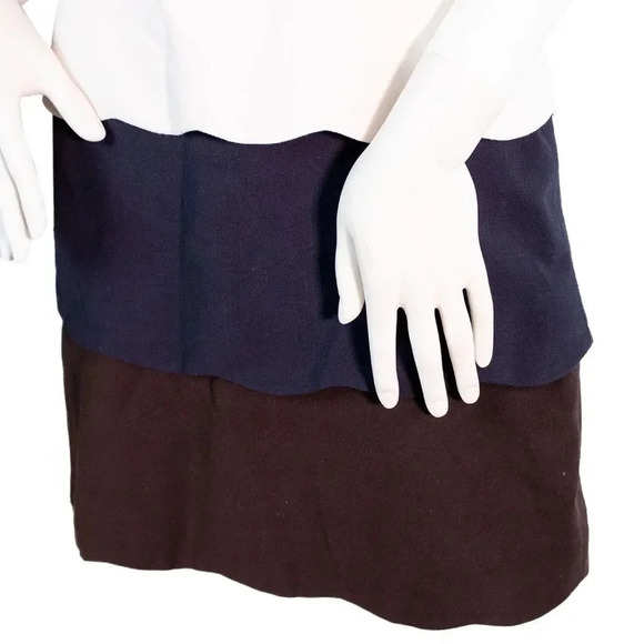 Max & Co Layered Scalloped Dress 00 - Picture 2 of 3